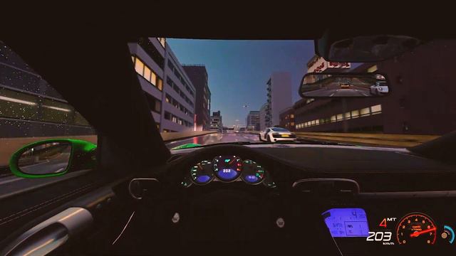 Cutting Through AI Traffic on Shutoko | Assetto Corsa Steering Wheel Gameplay смотреть онлайн