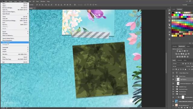 PHOTOSHOP TUTORIAL | How to Design a Spring-time Poster смотреть онлайн