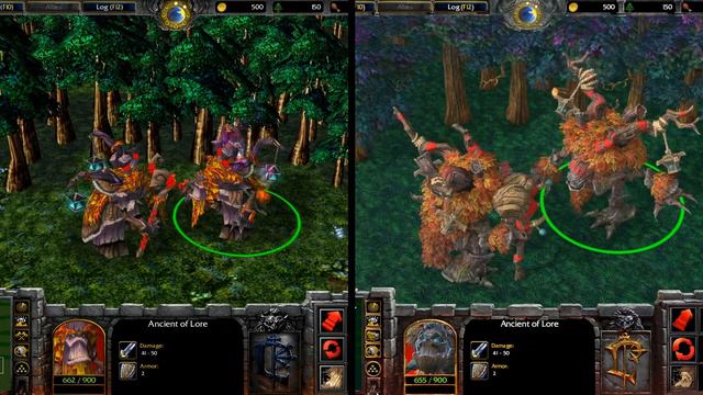 Night Elf Units Models Comparison (Reforged vs Classic) | Warcraft 3 Reforged Beta смотреть онлайн