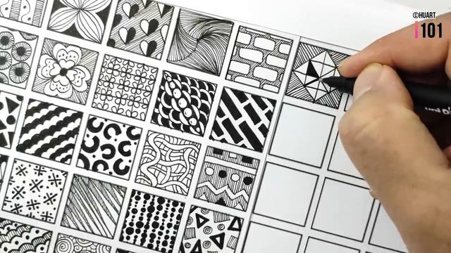 200 Zentangle Patterns ✺ 200 Doodle Patterns ✺ 200 Mandala Patterns