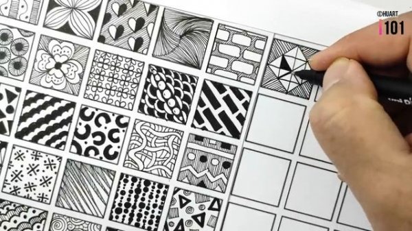 200 zentangle patterns ✺ 200 doodle patterns ✺ 200 mandala patterns
