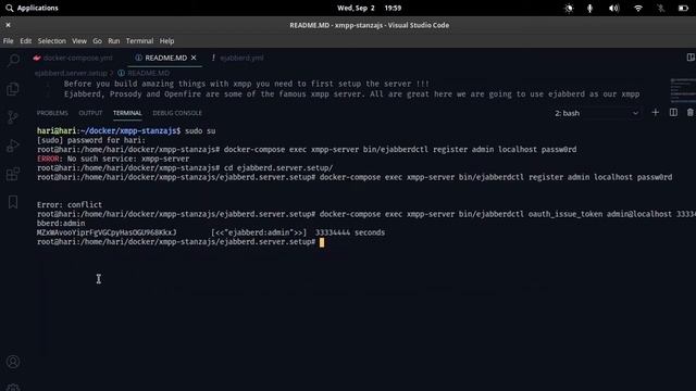 Xmpp Server Setup in Docker with Ejabberd смотреть онлайн
