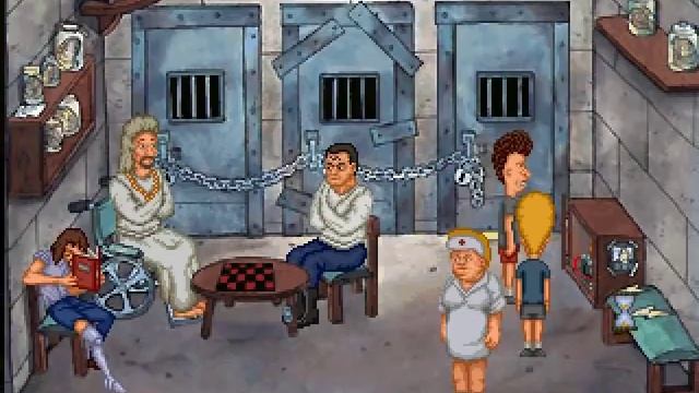 Beavis And Butthead- Virtual Stupidity (1995) PC, Полное прохождение