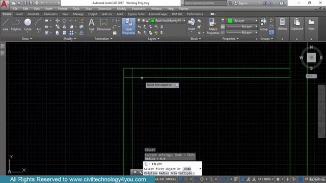 AUTODESK AUTOCAD CIVIL ENGINEERING SOFTWARE 88. How to Make Roof Plan смотреть онлайн