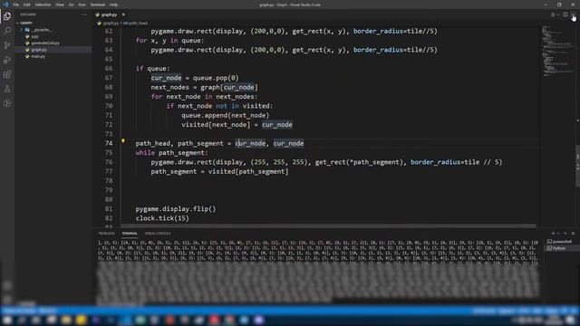 BFS(Python) смотреть онлайн