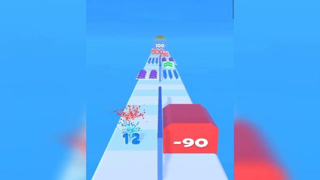 Number Master: Run and Merge - Number Run 3D 2048 Gameplay walkthrough Android iOS, part 4 12345678 смотреть онлайн