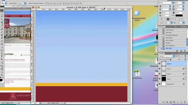 Web Design DeCal Class Fa10 Mini-Project 2 Part 1: Photoshop Layout Mockup - Part 1 of 3 смотреть онлайн