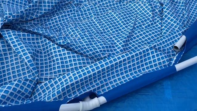 Собираю Каркасный Бассейн Intex Metal Frame 457*122 на Основании из Пенополистерола смотреть онлайн