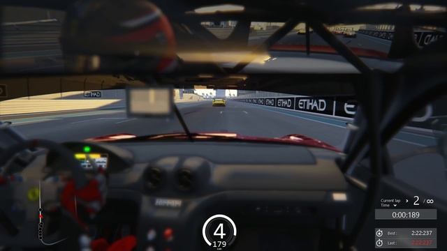Ferrari 599XX EVO Abu Dhabi OnBoard Assetto Corsa Yas Marina смотреть онлайн