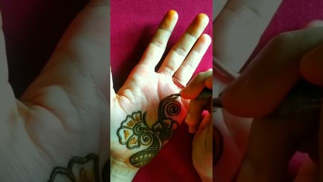 Mehandi design for palm #shorts #youtubeshorts Mehandi fragrance смотреть онлайн