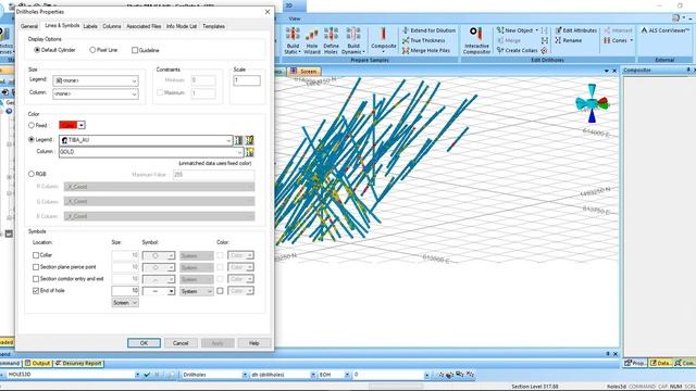 How to Desurvey and section Drillholes Data in Datamine Studio RM смотреть онлайн