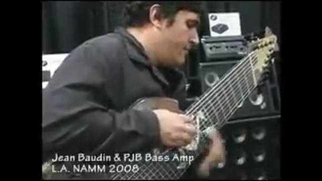 Jean Baudin & PJB Bass Amp L.A. NAMM 2008 смотреть онлайн
