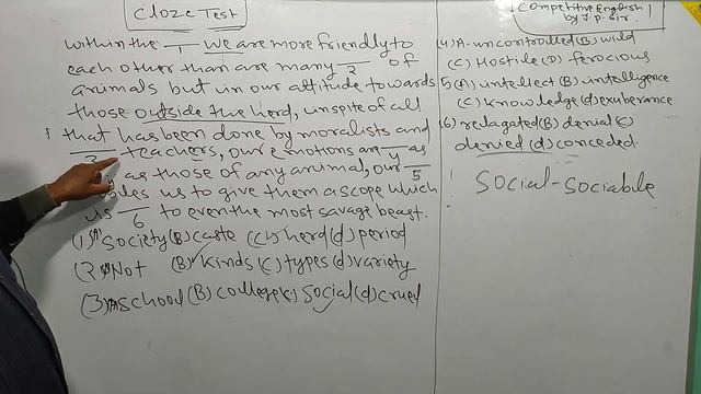 || Cloze test || Lecture 2|| How to solve cloze test || Best tricks by JP Sir || 5/5 marks Full || смотреть онлайн