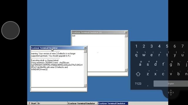 Linux Terminal And Android ExaGear With SU/ROOT