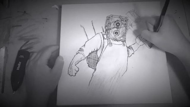 Drawing and Painting: The Keeper (The Evil Within) смотреть онлайн