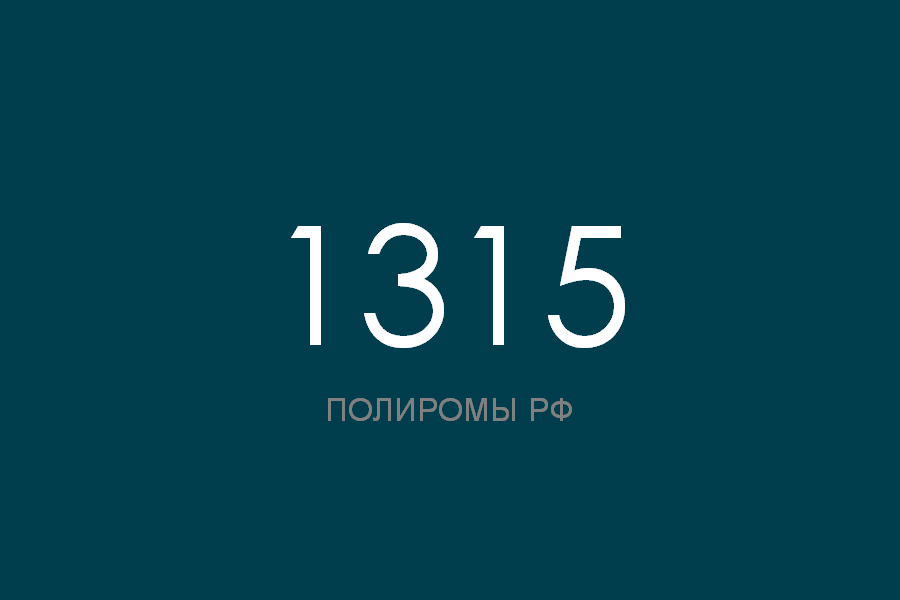 ПОЛИРОМ номер 1315 смотреть онлайн