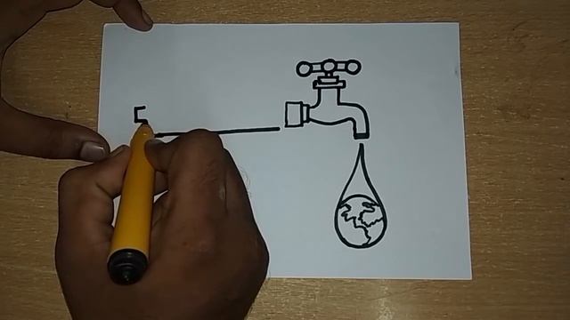 Save water drawing for kids смотреть онлайн
