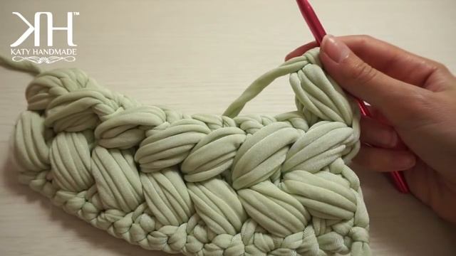 TUTORIAL POCHETTE UNCINETTO PUNTO PUFF ZIG ZAG - Crochet "Russian" Bag ● @KatyHandmade смотреть онлайн