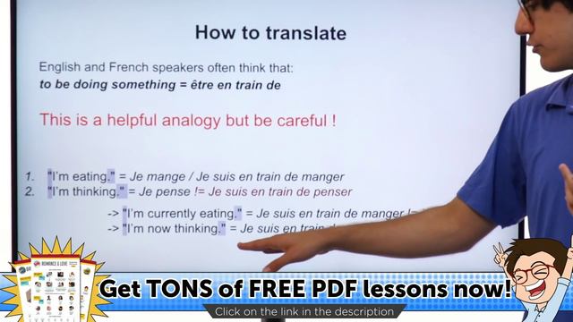 How to Use the Present Progressive in French? - Basic French Grammar смотреть онлайн