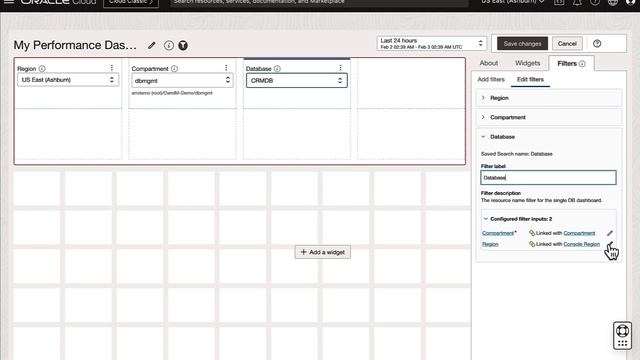 Oracle Cloud Infrastructure Database Management Service Dashboards смотреть онлайн