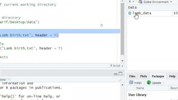 How to Load Tab Delimited txt file in R and RStudio | Reading .txt File in R