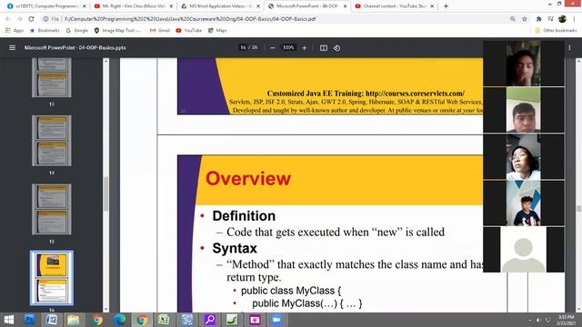 Java Data Members syntax and example Part 2 смотреть онлайн