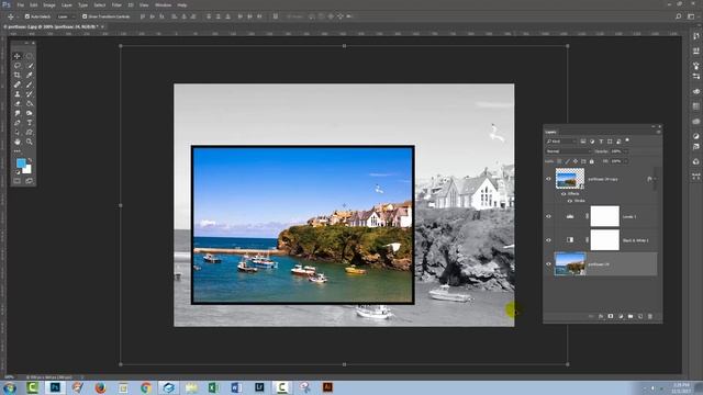 How to use Smart Objects for Document Production In Photoshop смотреть онлайн