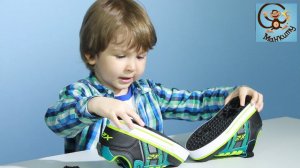 Детские кроссовки с колёсиками Heelys. Первый заезд. Кроссовки-ролики. МанкиТайм
