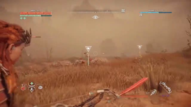 Horizon Zero Dawn - Лиходей против Пилозуба и Скарба... смотреть онлайн