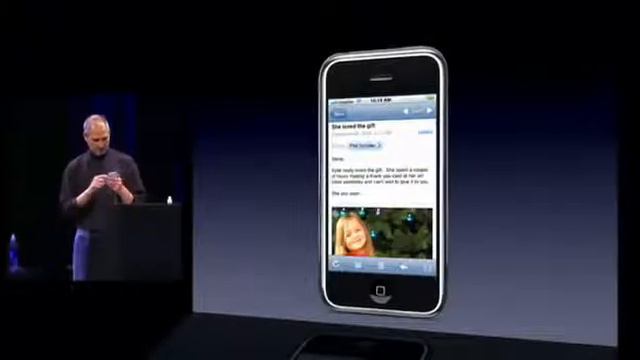 Презентация Apple iPhone 2G. First Apple iPhone presentation. смотреть онлайн