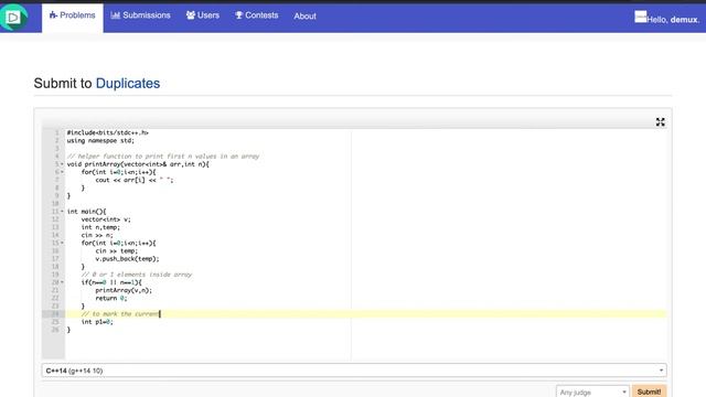 Remove duplicates from sorted array - 2 pointers смотреть онлайн