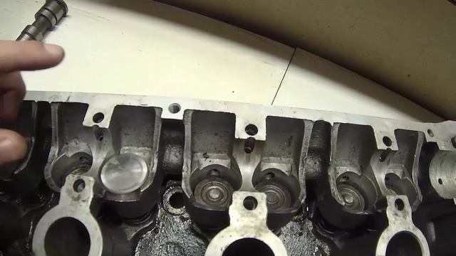 Проверка сёдел клапанов гбц Двигатель ЗМЗ 405, 406, 409 смотреть онлайн