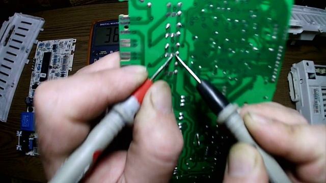 Как проверить симистор по клапану стиральной машины смотреть онлайн