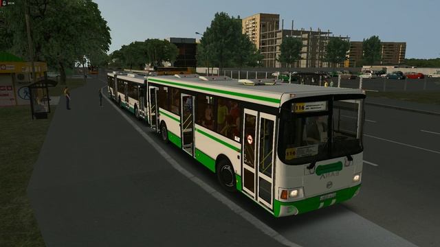 OMSI 2| ЛиАЗ 5256.60 | Чистогорск | Маршрут 116 смотреть онлайн