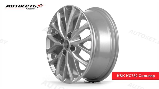 Обзор литого диска K&K КС782 Сильвер ● Автосеть ● смотреть онлайн