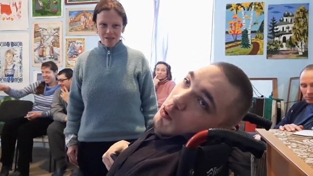 Занятие актёров театра «Инклюди» в медиашколе «Грани разумного». смотреть онлайн