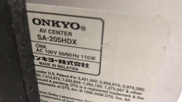 ONKYO 205HDX amply công suất khủng 110w,Cân được sub hơi lẫn sub điện?đã bán ☎️0931.008.099(zalo) смотреть онлайн