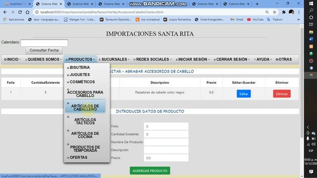 CRUD usando Java Server Faces смотреть онлайн