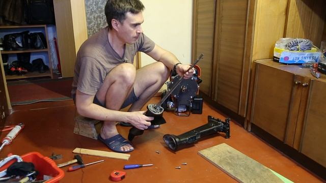 08 Полный процесс переделки мотора "Ветерок 8-12" в Гибрид 08 смотреть онлайн