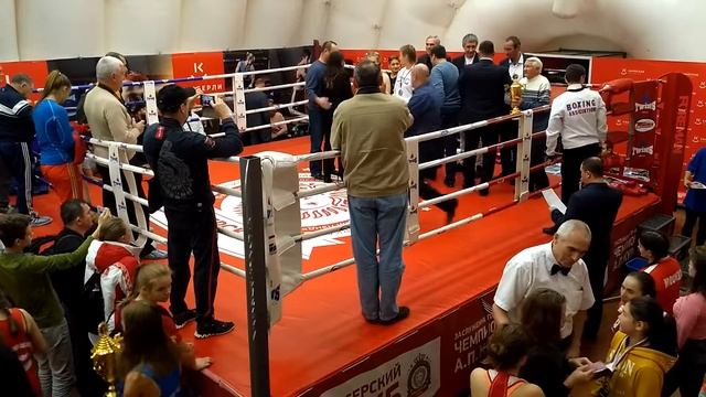2017 10 01 Награждение победителей турнира памяти О. Коротаева (девушки, юниорки). смотреть онлайн