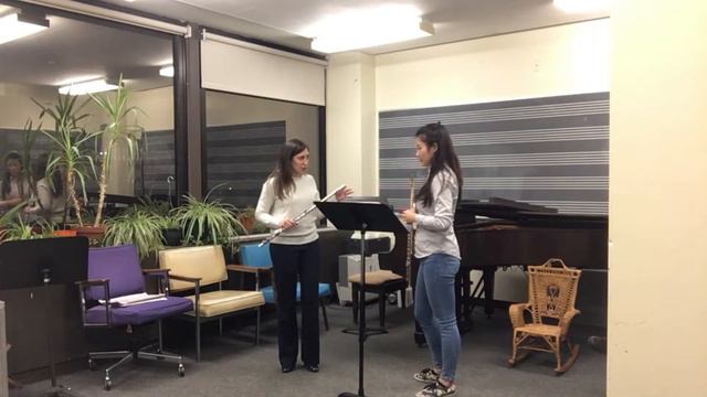 Ibert Flute Concerto - Masterclass with Lisa Jaklitsch Westervelt смотреть онлайн