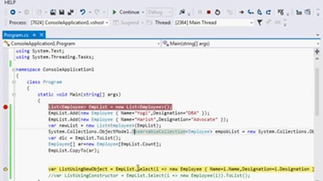 Copy list to another list without using foreach loop in C# Fixed смотреть онлайн