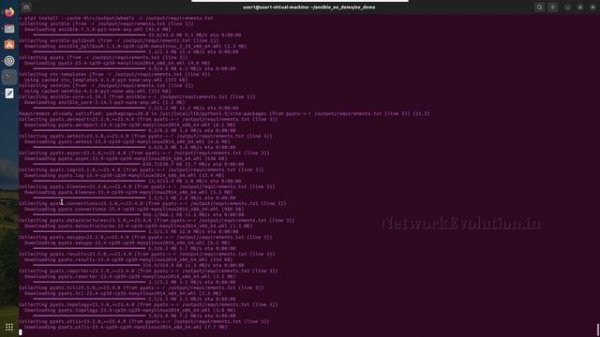 Ansible AWX/Tower Create custom execution environment Container using Podman|install python package