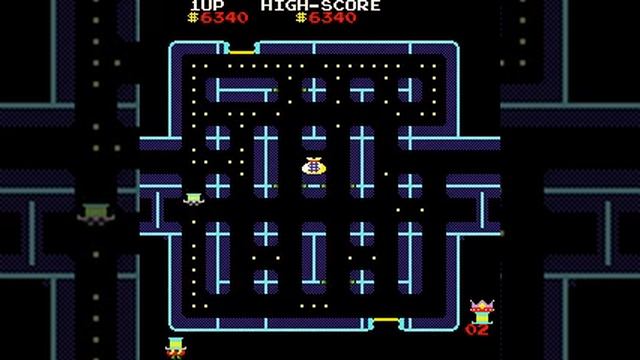 Lock'n'Chase (Data East/1981) Gameplay смотреть онлайн
