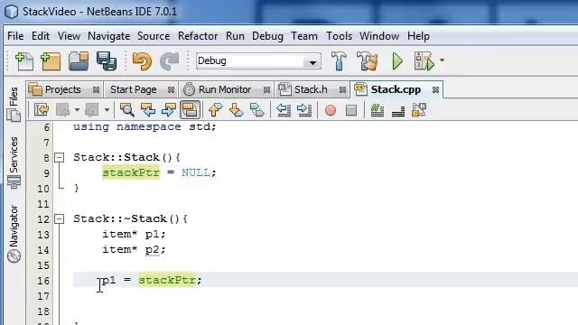 How to Create a Stack Class Project - ( Part 4 ) - Defining the Constructor and Deconstructor смотреть онлайн