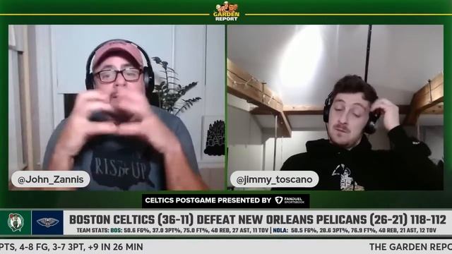 LIVE: Celtics vs Pelicans Postgame Show | Garden Report смотреть онлайн