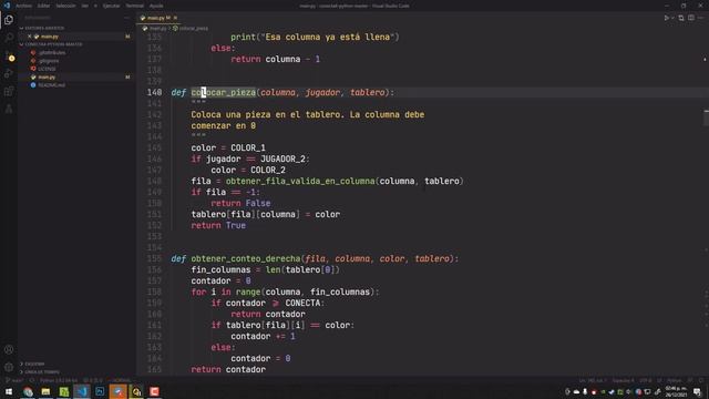 Conecta 4 Python - Código fuente de juego смотреть онлайн