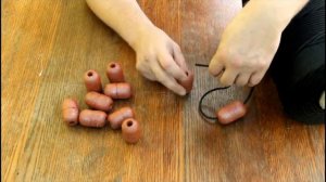 Как правильно набрать поплавок на шнур для изготовления рыболовной сети или рыболовной мережи.