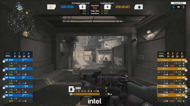 ATOX vs. Gods Reign | ESL Challenger League Season 47 AS смотреть онлайн