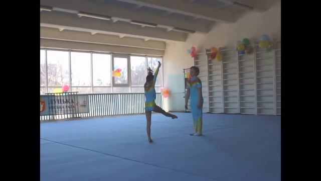 Спортивная Акробатика. Открытый чемпионат г. Луцка. 2015. Смешанная пара. ІІІ юношеский. смотреть онлайн